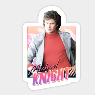 Michael Knight - Knight Rider Sticker